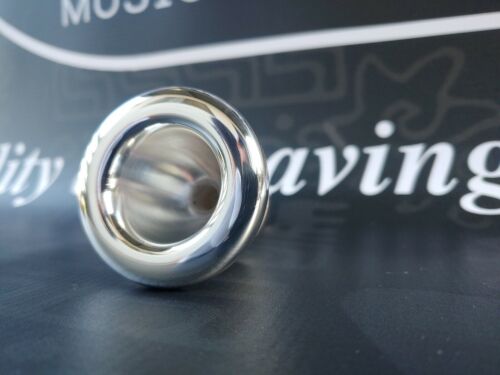 Culture PI Hand Engraved Tuba single cup Mouthpiece