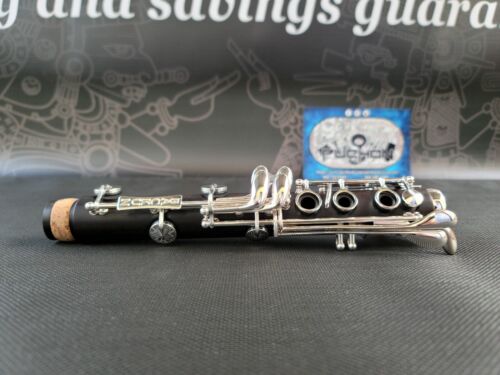 Backun Protege Bb Grenadilla Wood Clarinet Silver Plated Keys