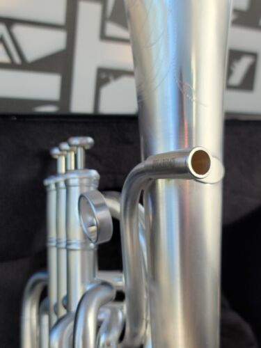 John Packer Solario 421 Satin Silver Eb Alto Horn-Pro (8.75" Bell)