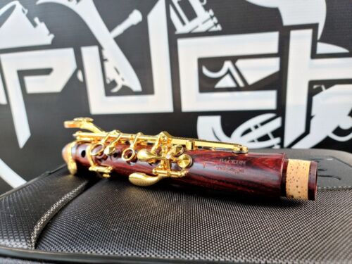 Backun Protege Cocobolo Wood & Gold Plated Keys Bb Clarinet - Professional
