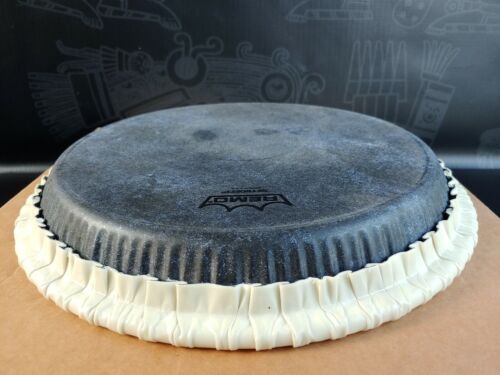 Remo Tucked Skyndeep Black Conga Head 12.50"