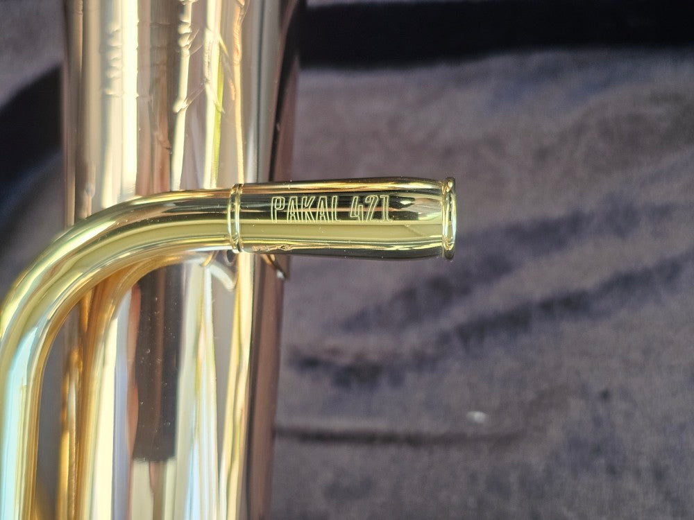 JP Solario Pakal 421 Laquer & Rose Eb Alto Horn (8.50" Big Bell)