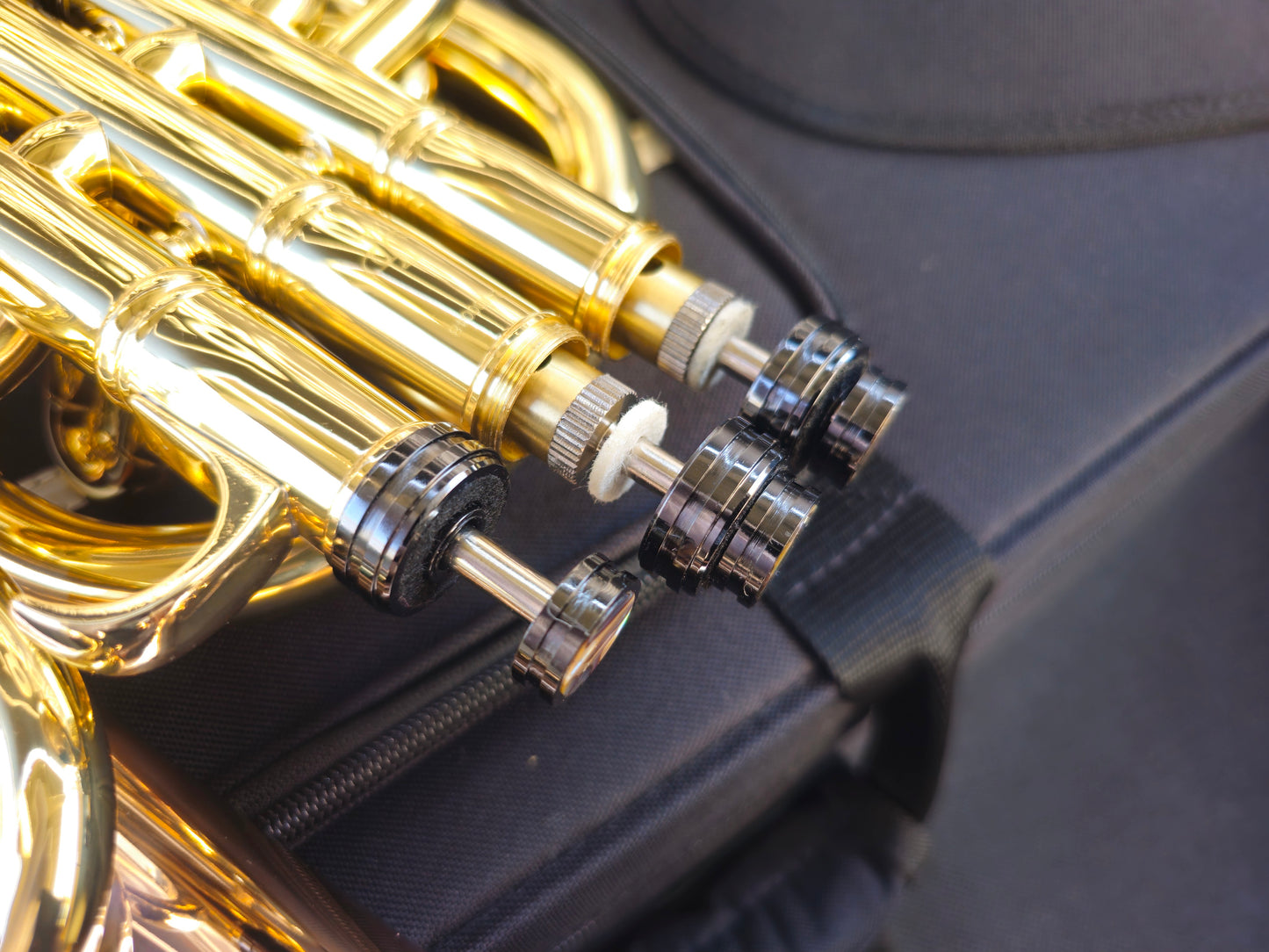 JP Solario Pakal 421 Laquer & Rose Eb Alto Horn (8.50" Big Bell)