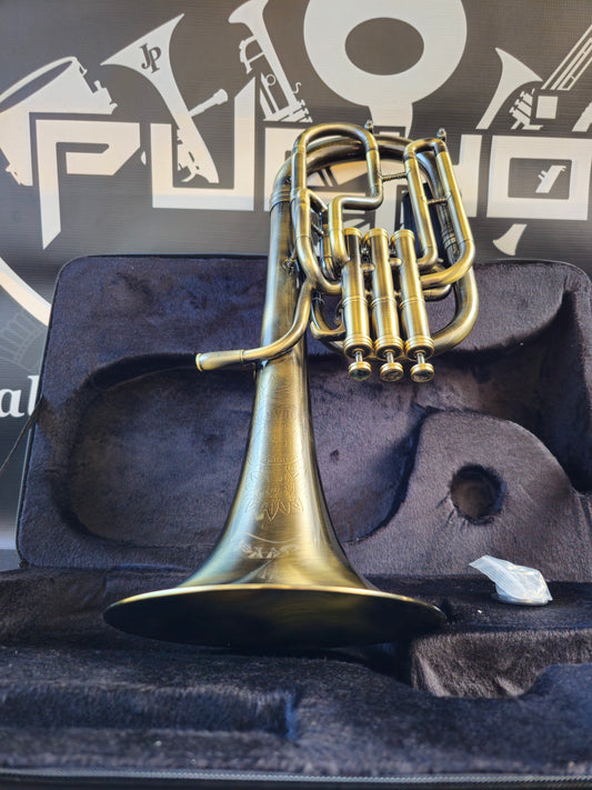 JP Solario Pakal 421 Antique Eb Alto Horn (8.50" Big Bell)