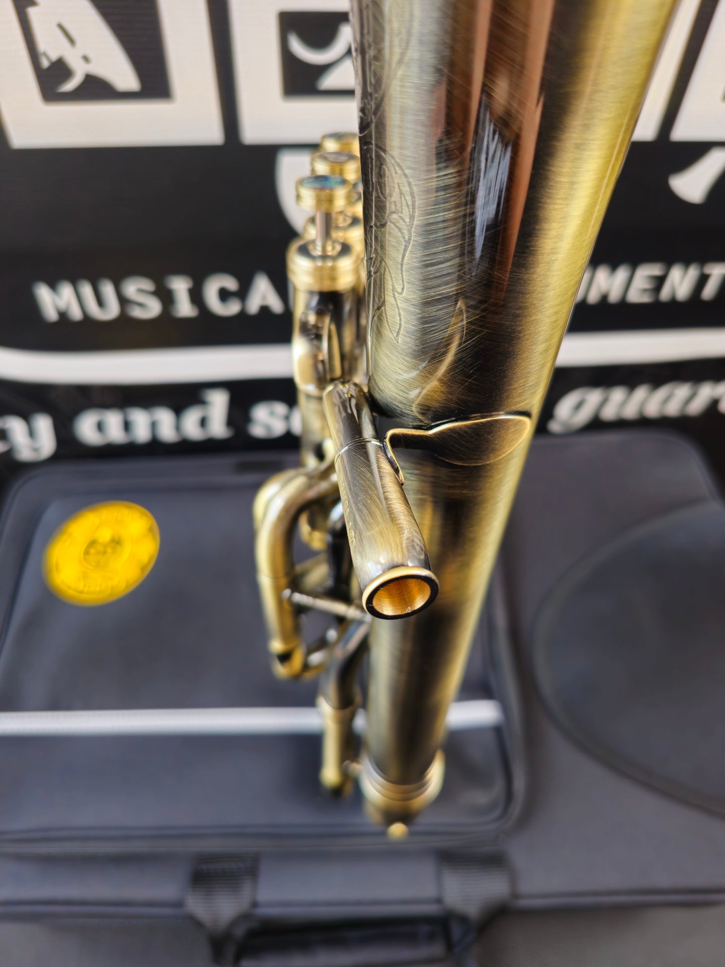 JP Solario Pakal 421 Antique Eb Alto Horn (8.50" Big Bell)