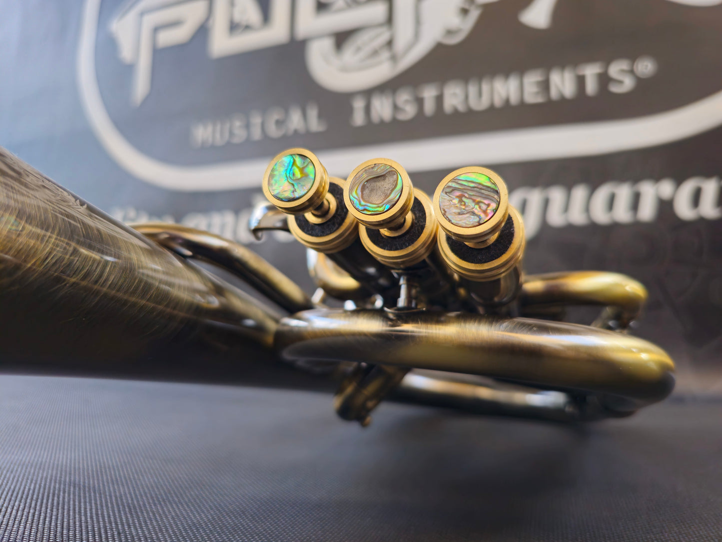 JP Solario Pakal 421 Antique Eb Alto Horn (8.50" Big Bell)