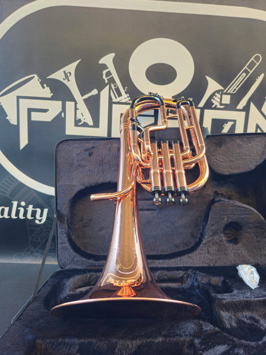 JP Solario Pakal 421 Copper & Black Nickel Eb Alto Horn - 8.75" Big Bell