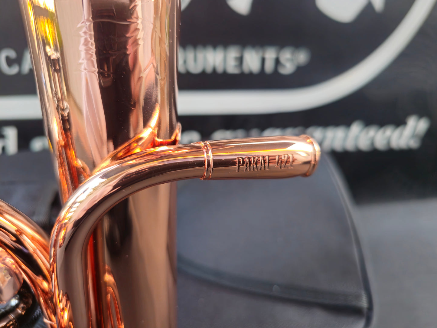 JP Solario Pakal 421 Copper & Black Nickel Eb Alto Horn - 8.75" Big Bell
