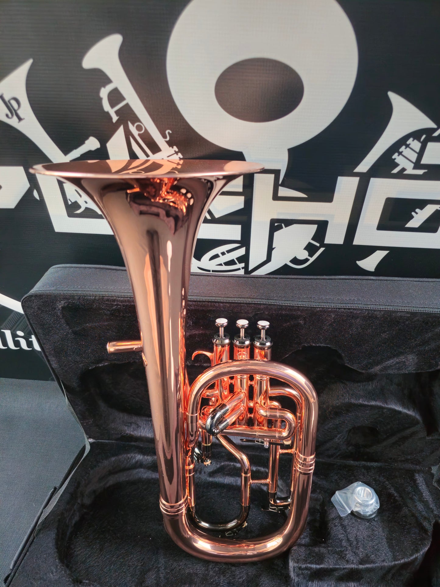 JP Solario Zero Copper & Black Nikcel Eb Alto Horn - 8" Bell