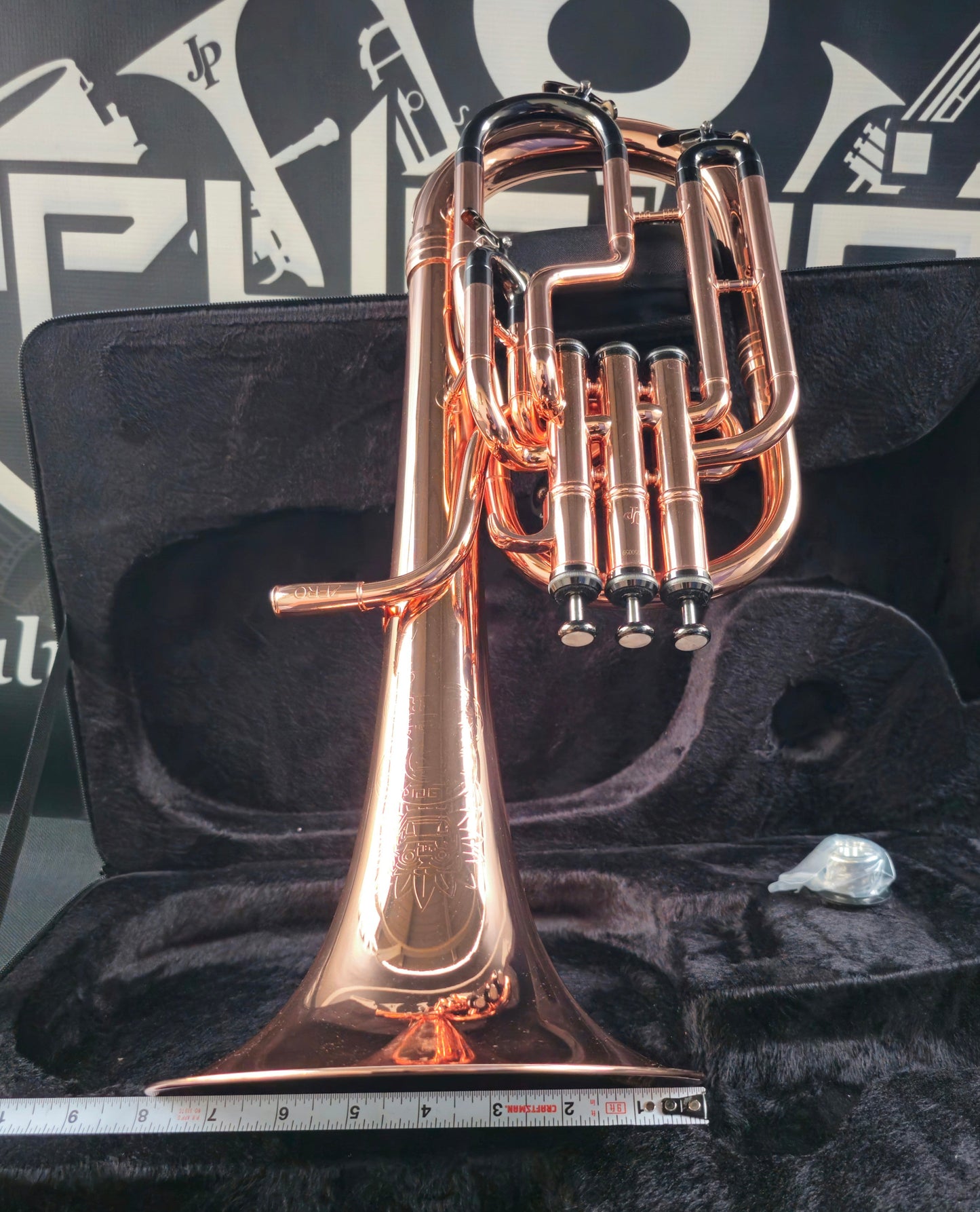 JP Solario Zero Copper & Black Nikcel Eb Alto Horn - 8" Bell