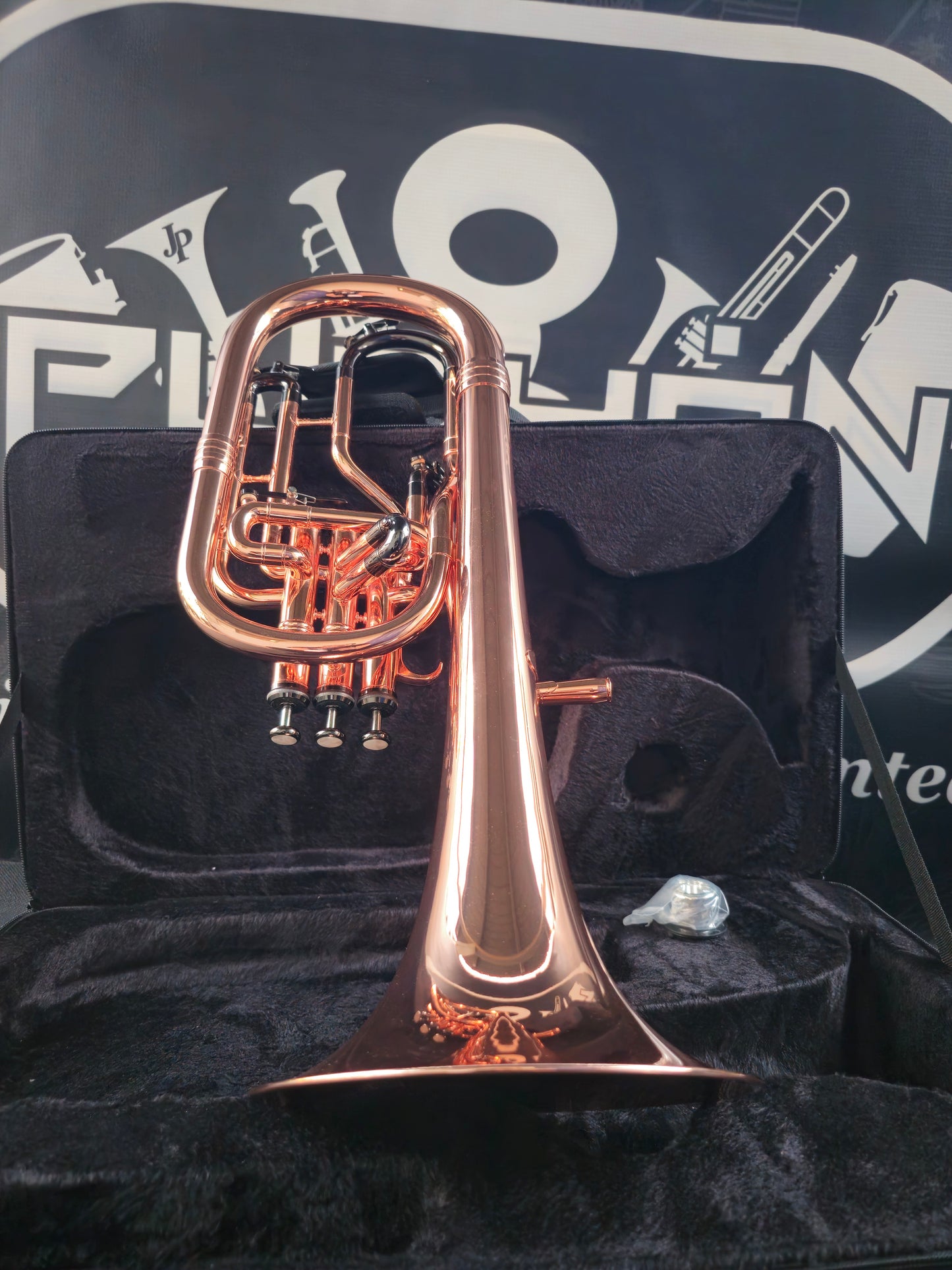 JP Solario Zero Copper & Black Nikcel Eb Alto Horn - 8" Bell