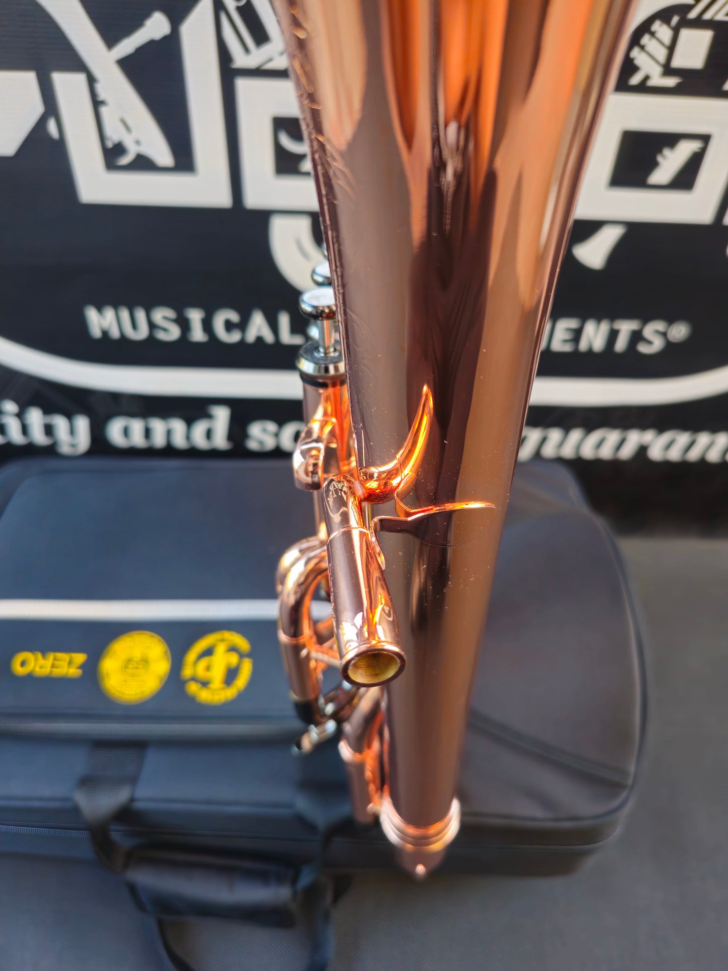 JP Solario Zero Copper & Black Nikcel Eb Alto Horn - 8" Bell