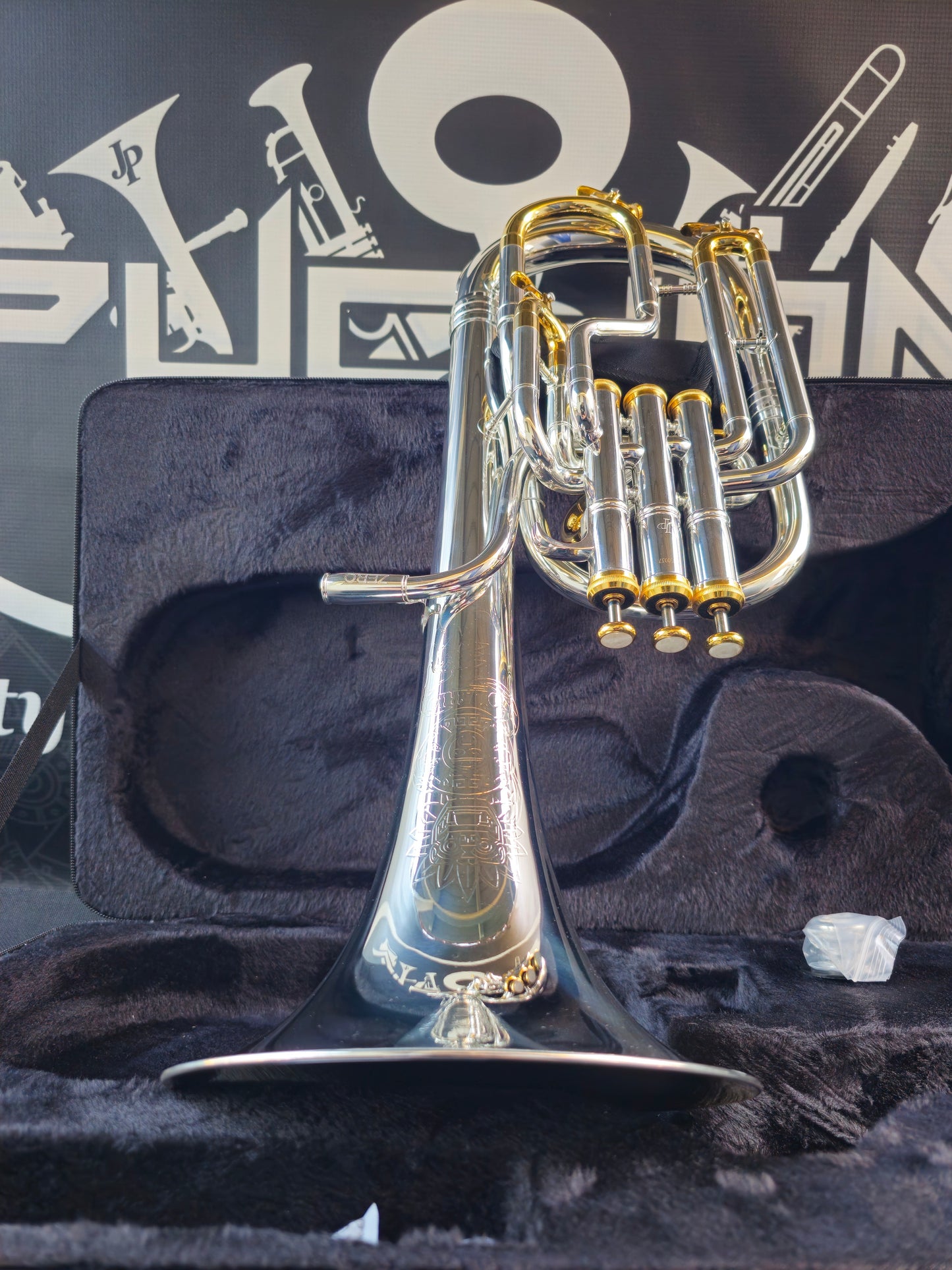 JP Solario Zero Gold & Silver Eb Alto Horn - 8" Bell