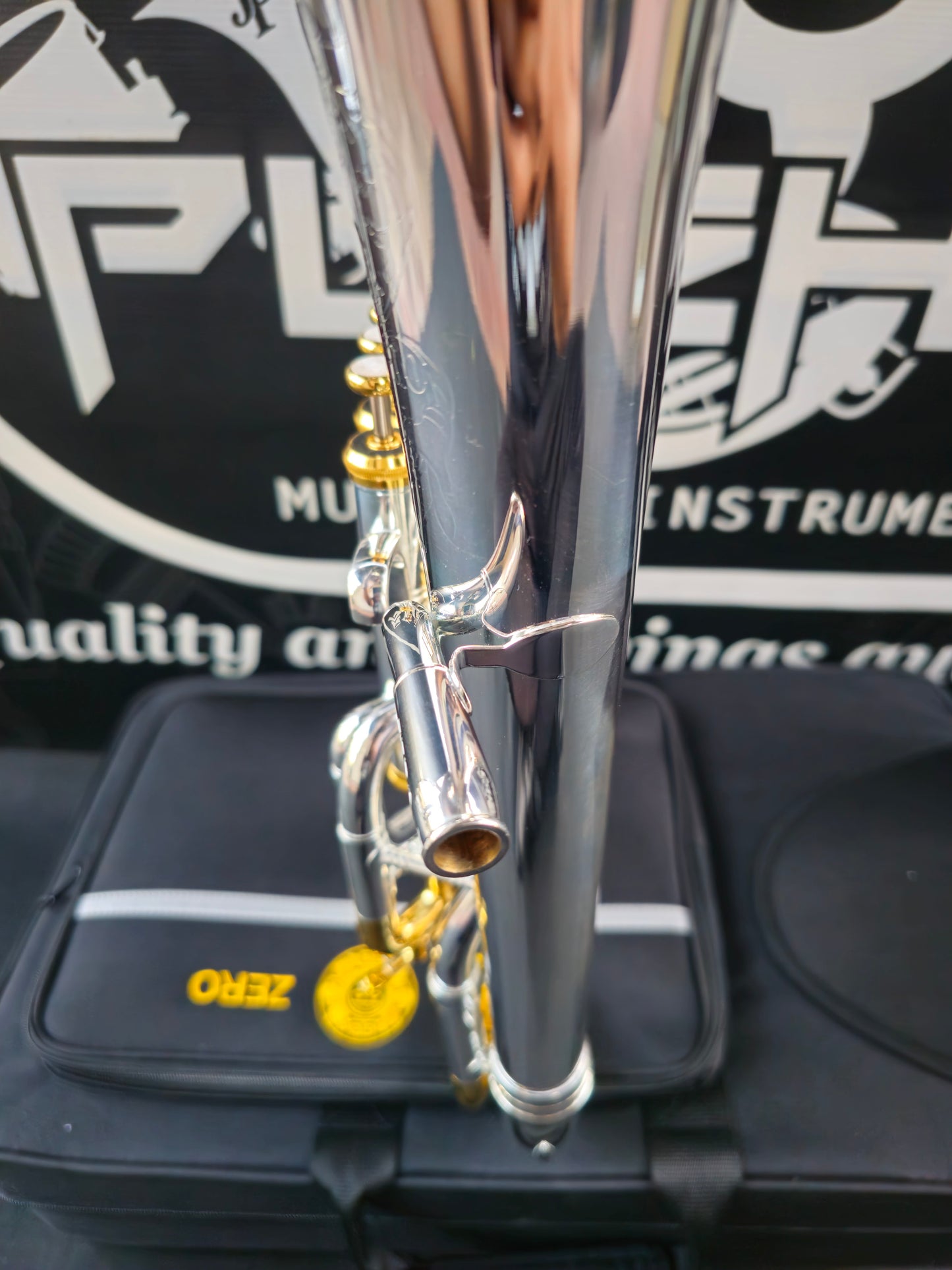 JP Solario Zero Gold & Silver Eb Alto Horn - 8" Bell