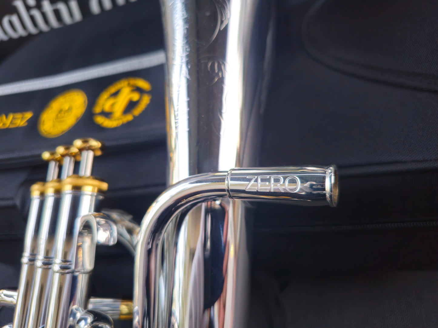 JP Solario Zero Gold & Silver Eb Alto Horn - 8" Bell