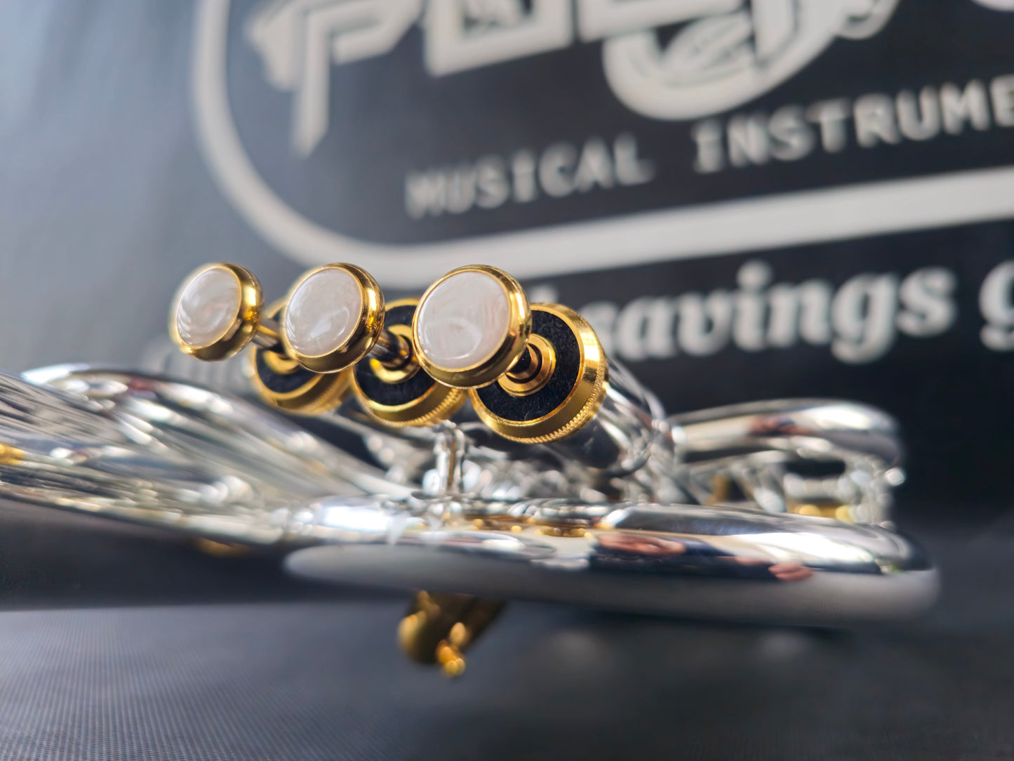 JP Solario Zero Gold & Silver Eb Alto Horn - 8" Bell