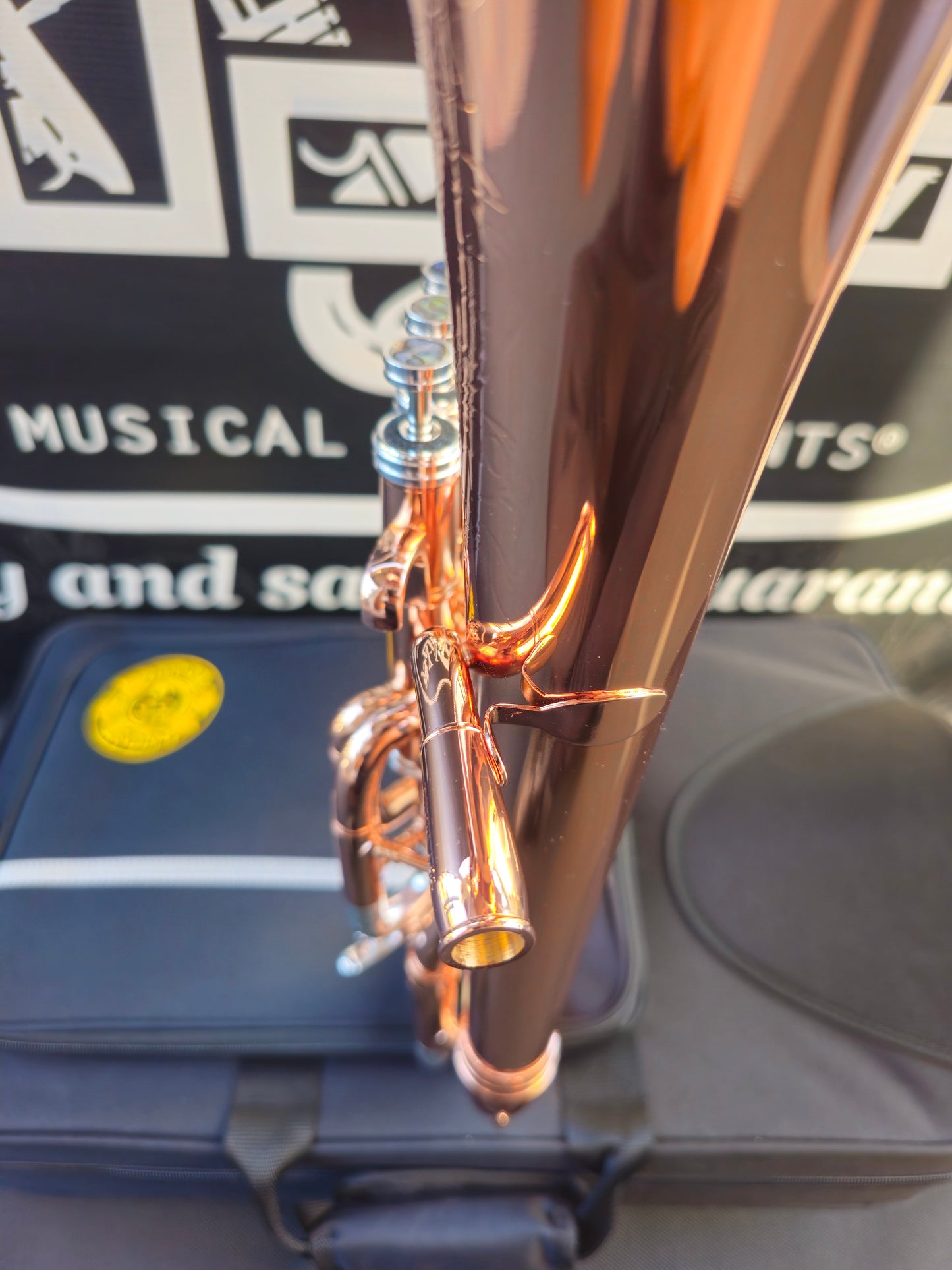 (Copy) JP Solario Pakal 421 Copper & Silver Eb Alto Horn - 8.75" Big Bell