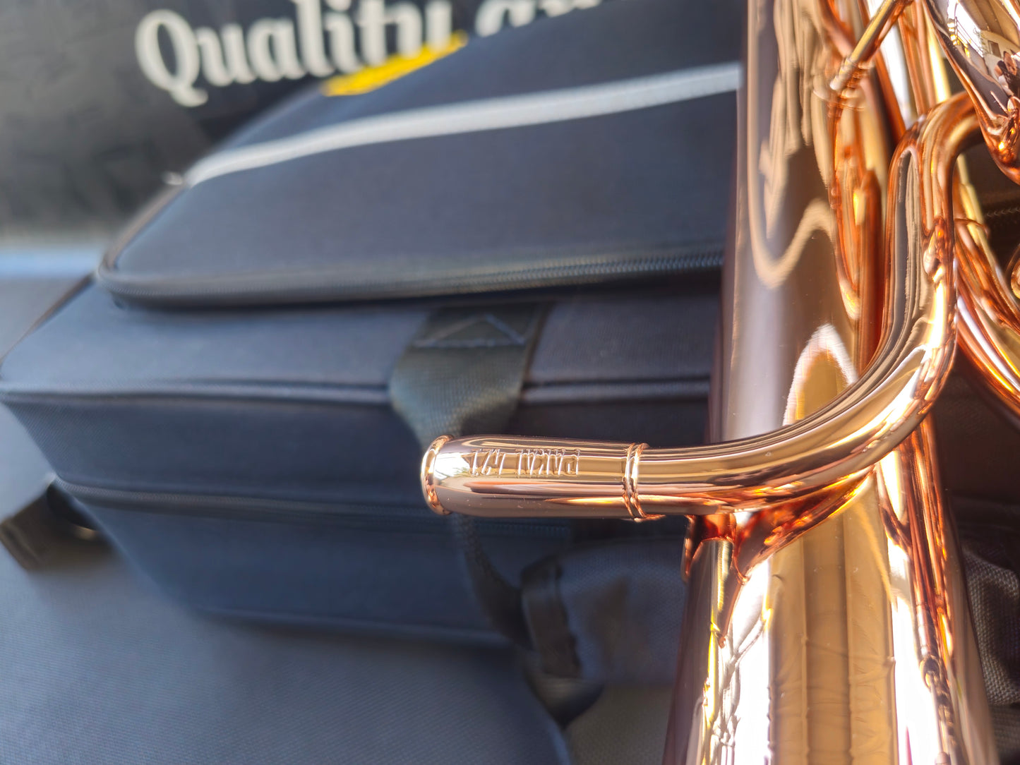 (Copy) JP Solario Pakal 421 Copper & Silver Eb Alto Horn - 8.75" Big Bell