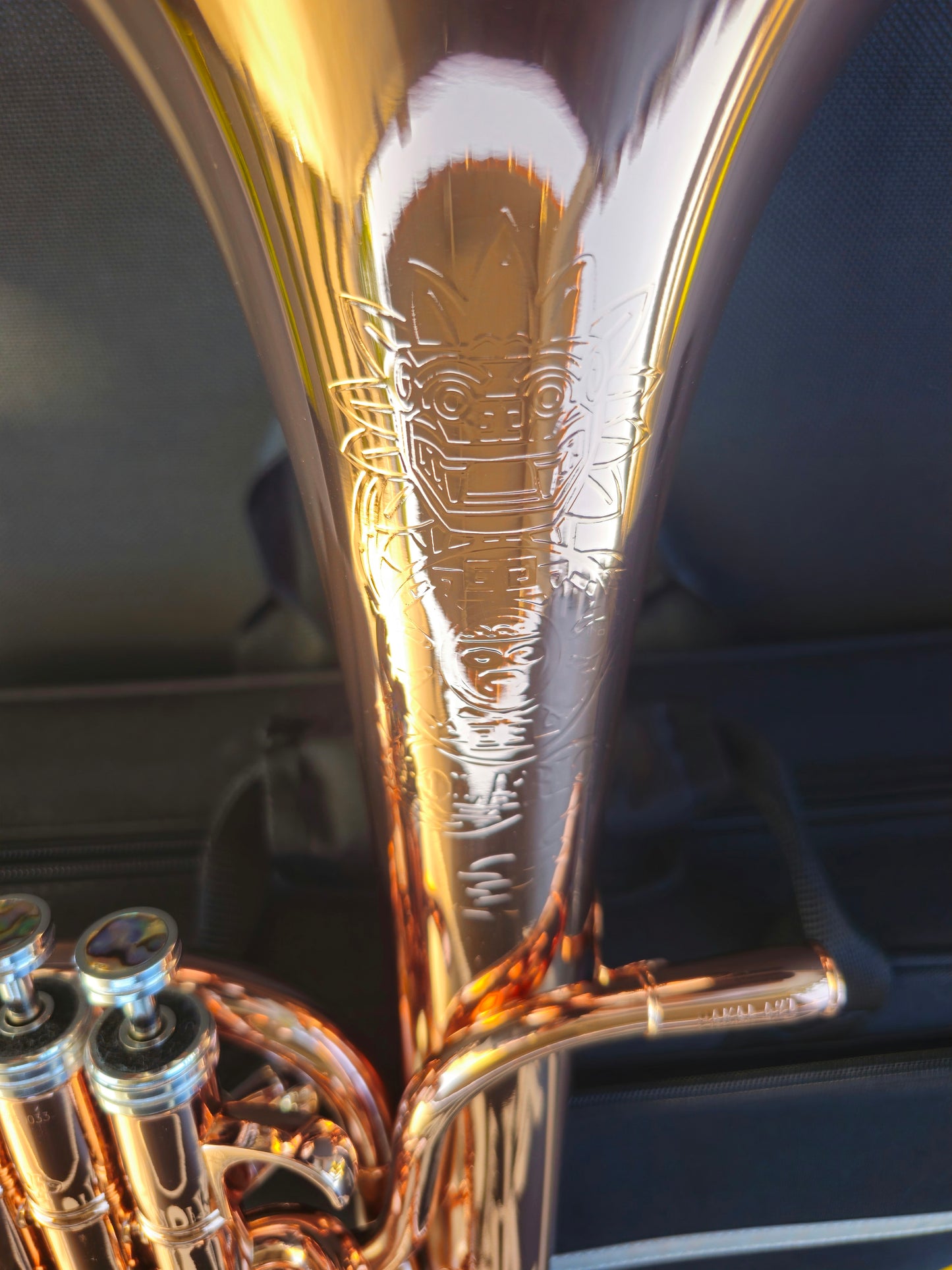 (Copy) JP Solario Pakal 421 Copper & Silver Eb Alto Horn - 8.75" Big Bell