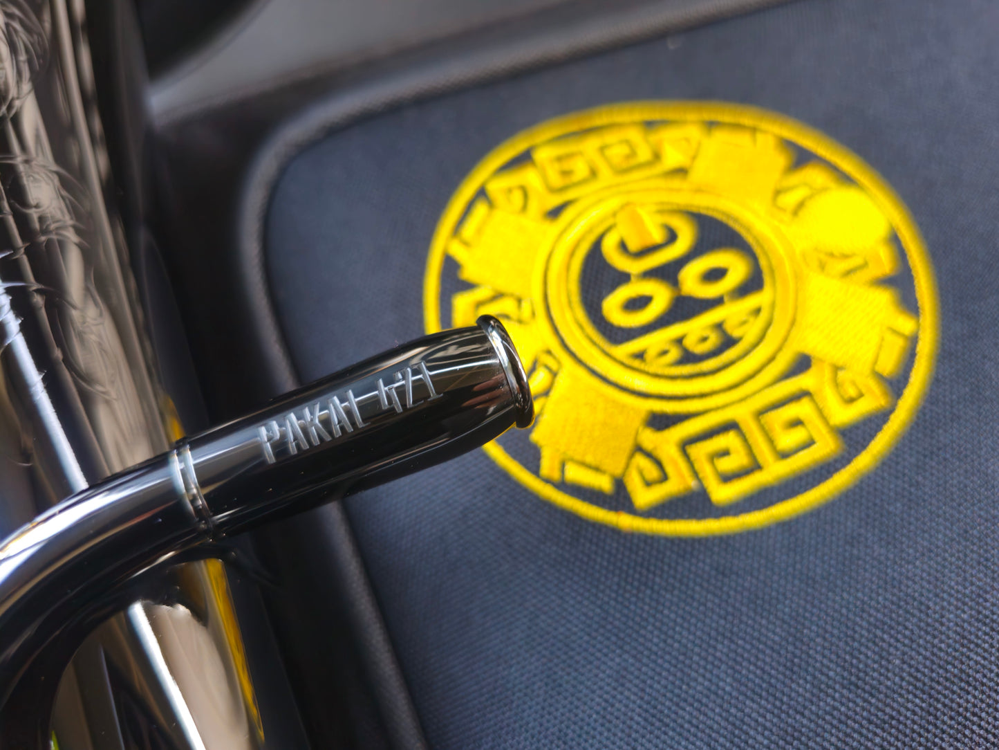 JP Solario Pakal 421 Black Nickel & Silver Eb Alto Horn (8.75"Big Bell)