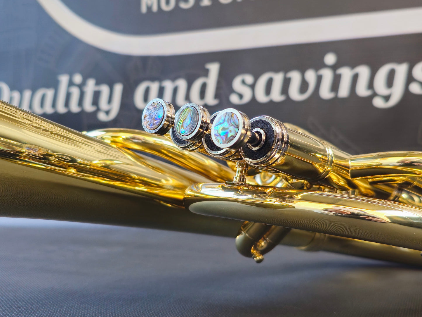 JP Solario Pakal 421 Lacquer Eb Alto Horn (8.50" Big Bell)