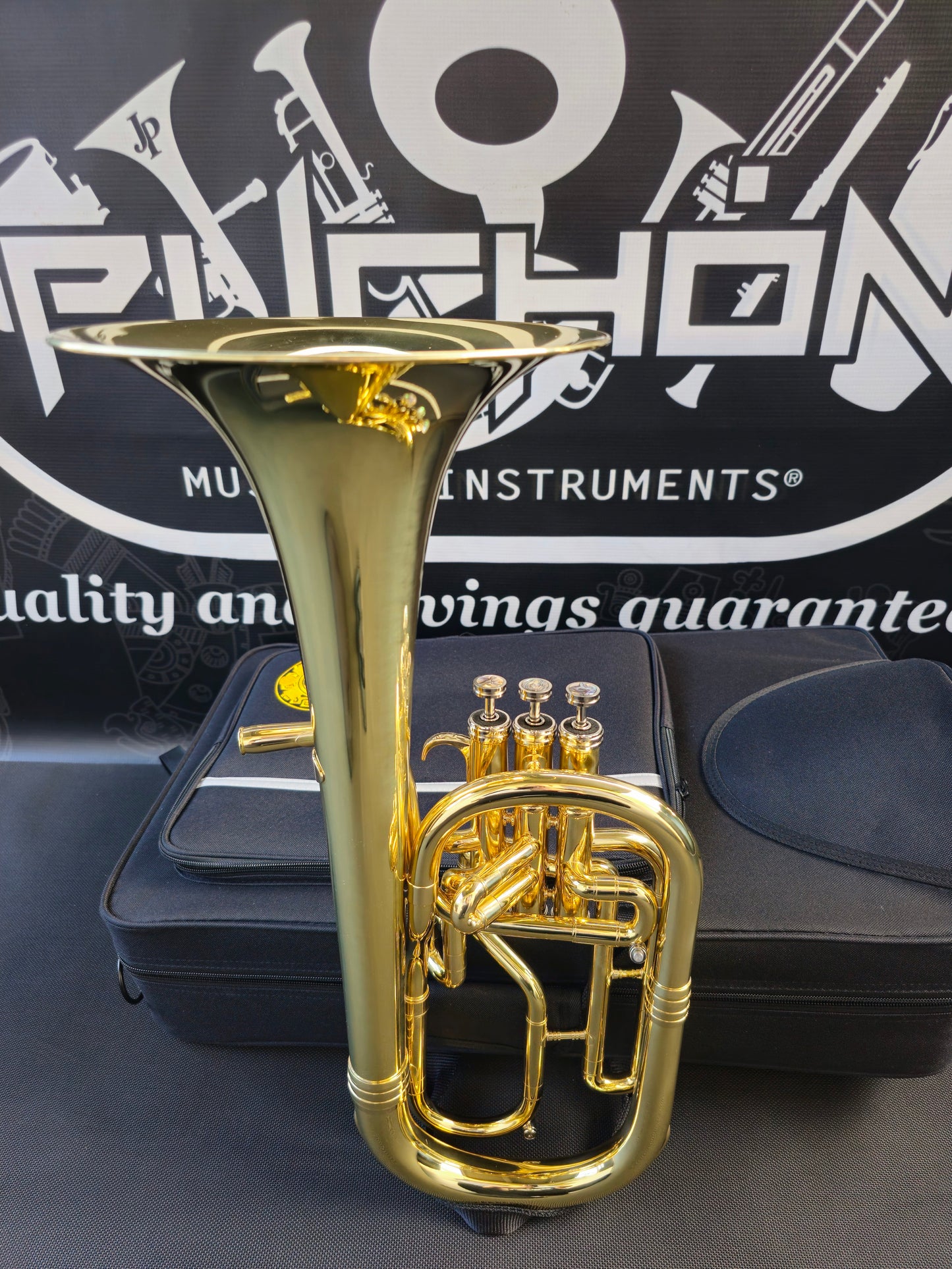 JP Solario Pakal 421 Lacquer Eb Alto Horn (8.50" Big Bell)