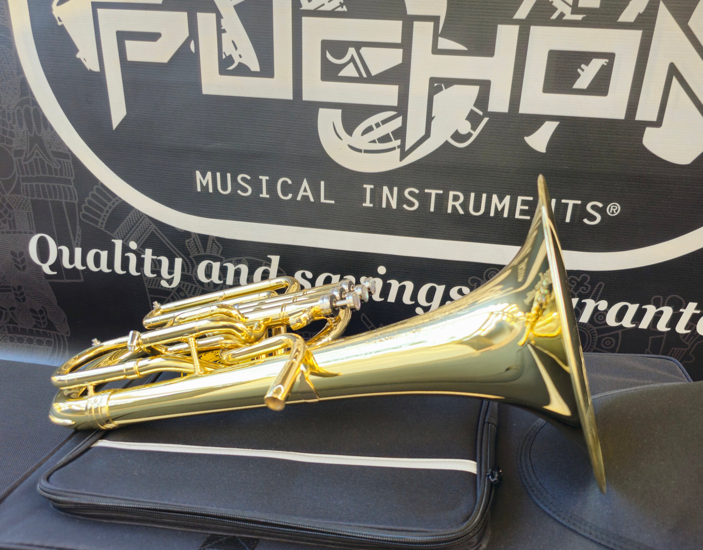 JP Solario Pakal 421 Lacquer Eb Alto Horn (8.50" Big Bell)