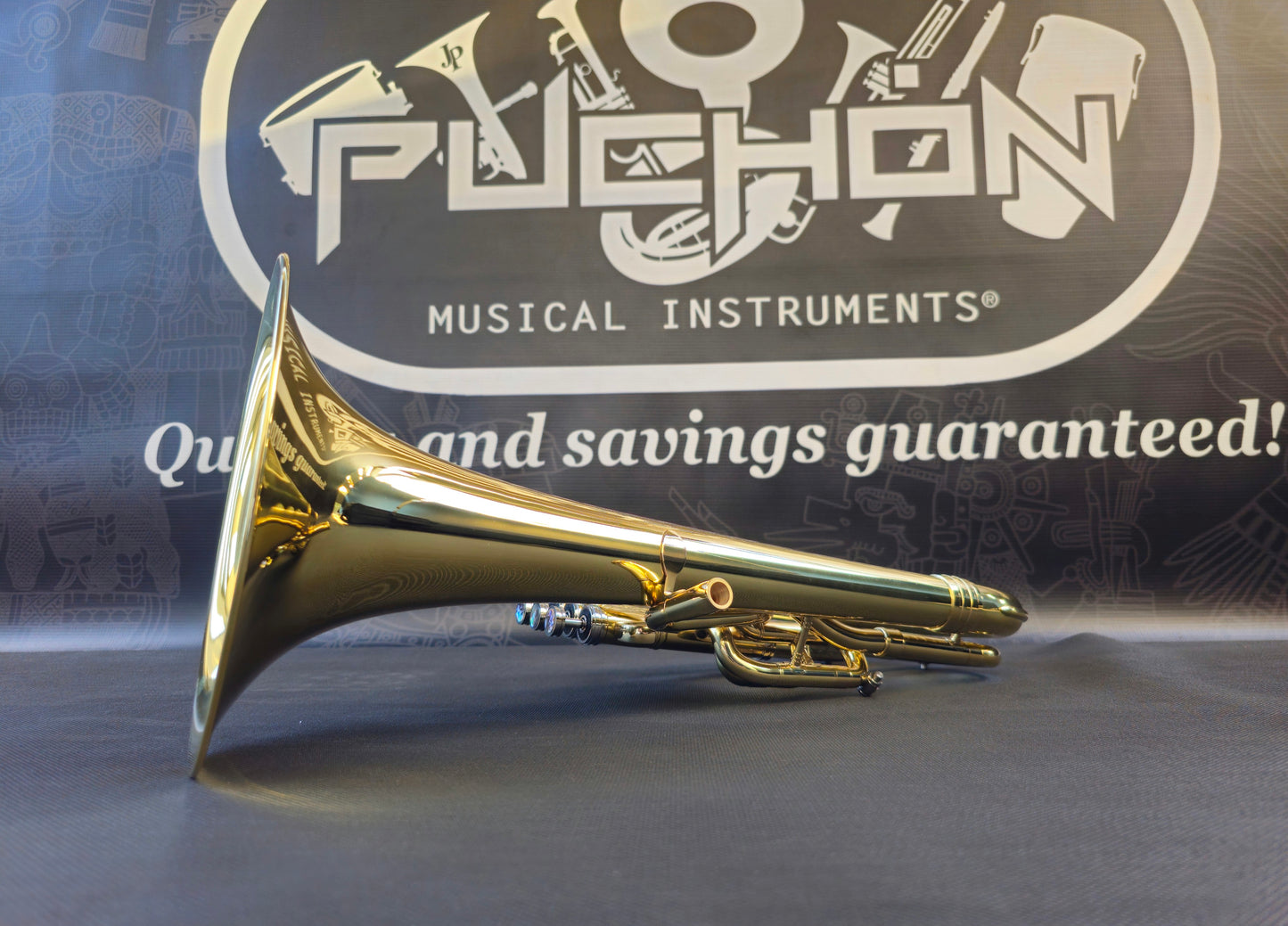 JP Solario Pakal 421 Lacquer Eb Alto Horn (8.50" Big Bell)