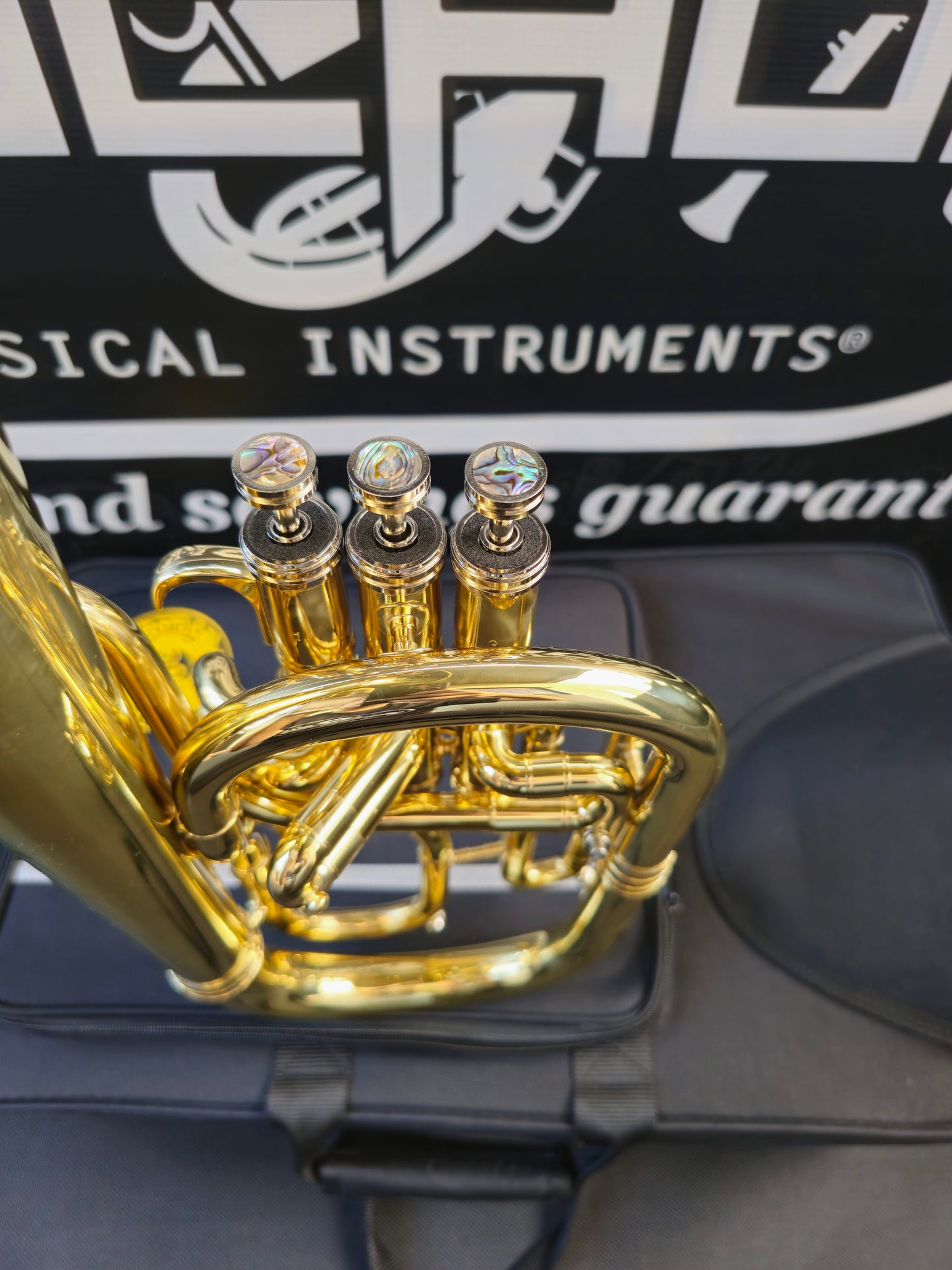 JP Solario Pakal 421 Lacquer Eb Alto Horn (8.50" Big Bell)