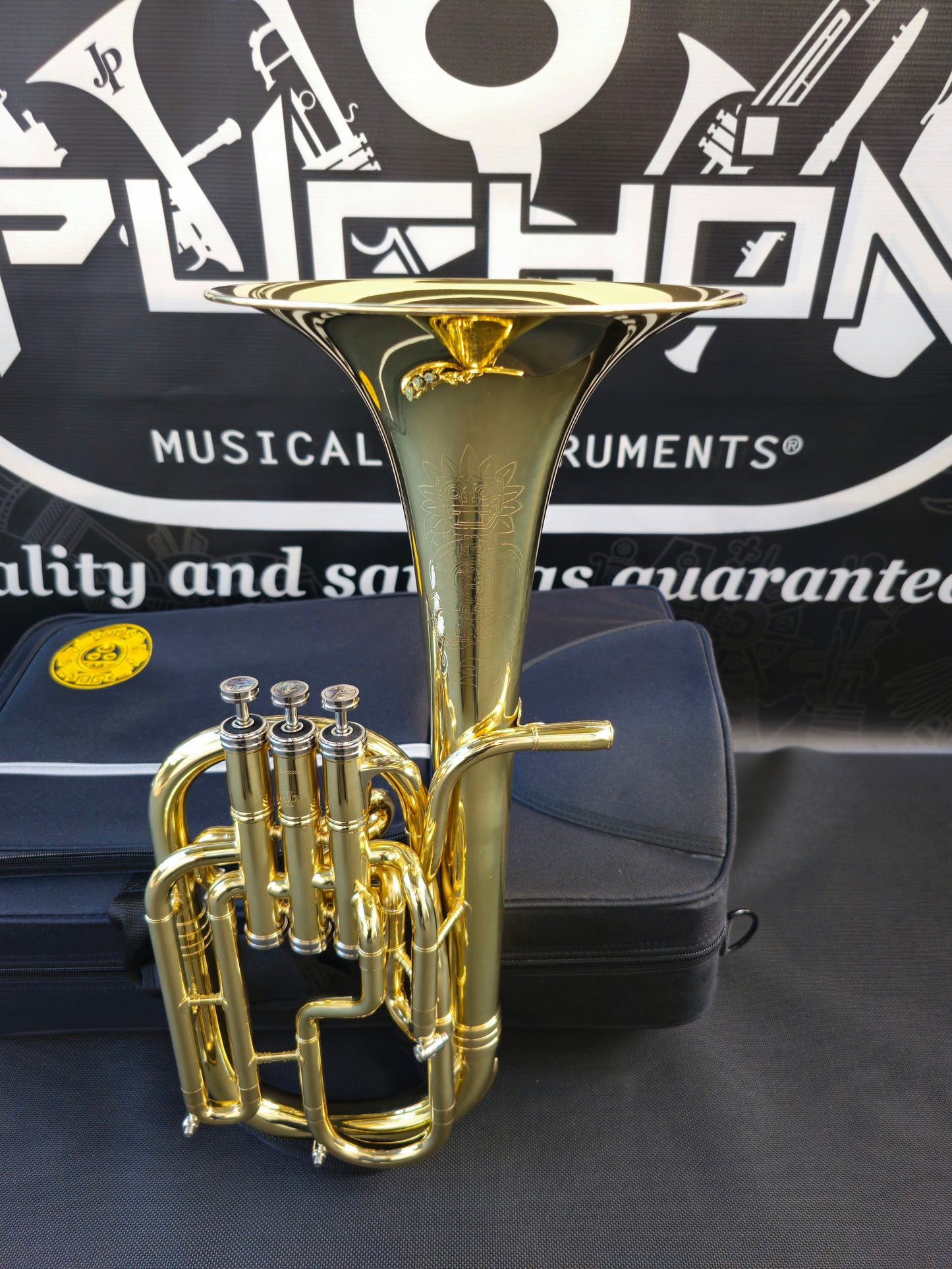 JP Solario Pakal 421 Lacquer Eb Alto Horn (8.50" Big Bell)