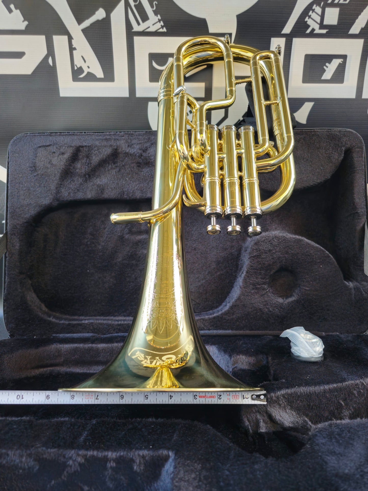 JP Solario Pakal 421 Lacquer Eb Alto Horn (8.50" Big Bell)