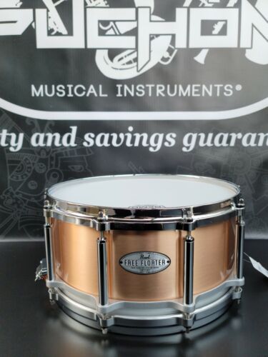PEARL 14X6.5 PHOSPHOR BRONZE FREE FLOATING SNARE DRUM