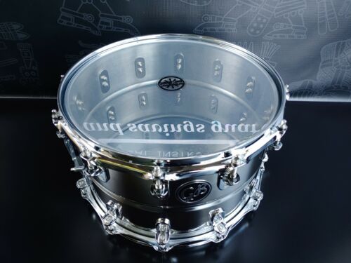 Gon Bops Banda Snare Drum 8.5" × 14" Stainless Steel - 12 Lugs (Tarola)
