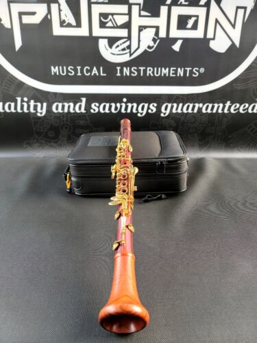 Backun Protege Cocobolo Wood & Gold Plated Keys Bb Clarinet - Professional