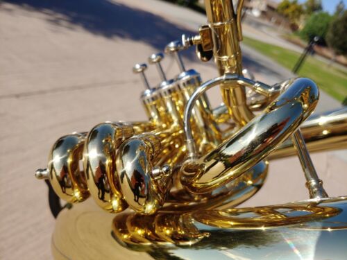 John Packer 2057 Lacquer Bb Sousaphone - Professional