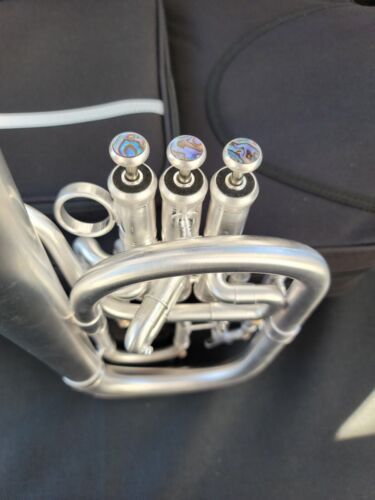 John Packer Solario 421 Satin Silver  Eb Alto Horn-Pro (8.75" Bell)