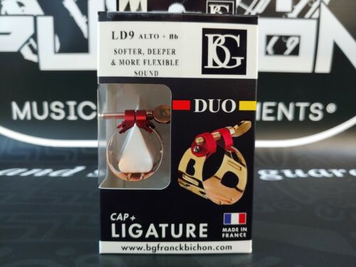 BG France LD9 Duo Rose Gold Bb Clarinet/Alto Sax Ligature