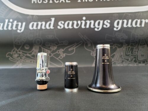 Buffet Crampon E13 African Black Wood & Silver Keys  Bb Clarinet - Professional