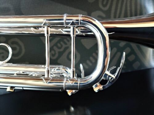 John Packer 351SW Silver Heavy Weight Bb Trumpet- professional