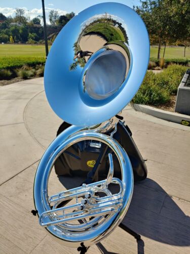 John Packer 2057 Silver Plated Bb Sousaphone - Professional