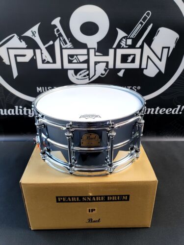 Pearl Ian Paice Signature Steel Snare Drum  14" x 6.5"