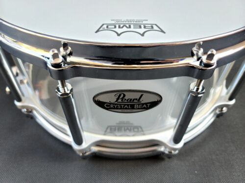 PEARL CRYSTAL BEAT 14X6.5 FREE FLOATING SNARE DRUM