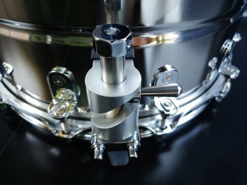 Gon Bops Banda Snare Drum 8.5" × 14" Stainless Steel - 12 Lugs (Tarola)