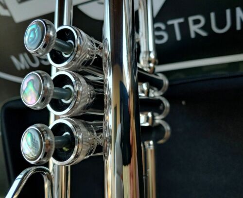 John Packer 351SW Silver Heavy Weight Bb Trumpet- professional