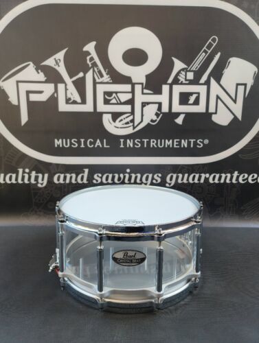PEARL CRYSTAL BEAT 14X6.5 FREE FLOATING SNARE DRUM