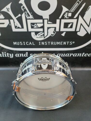 PEARL 14X6.5 DUOLUXE CHROME BRASS SNARE DRUM