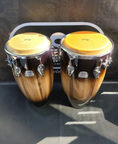 Pearl Elite Congas Set Quinto 11" & Tumba 12.50" Mocha Burst