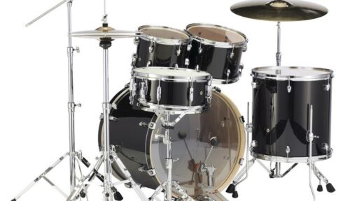 Pearl EXX Export  5-Piece Drum Set With Hardware  - Jet Black