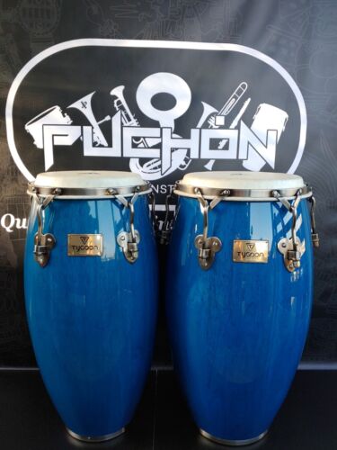 Tycoon Signature Blue Classic Series Congas Set Quinto 11" & 12.50"