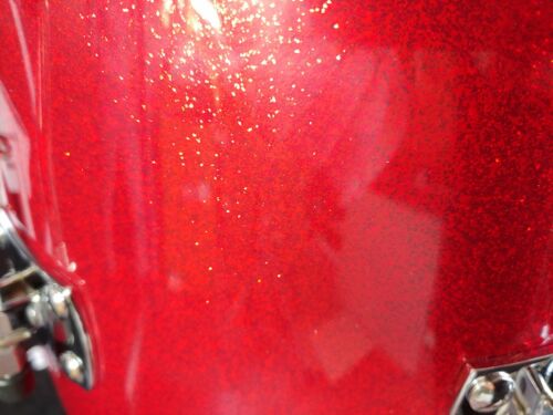 Gon Bops Roberto Quintero Red Sparkle Set Conga 11.50" & Tumba 12.25"
